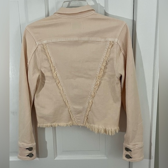 McGuire Denim Light Pink Jean Jacket - Picture 6 of 14